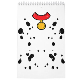 Dalmatien Costume Funny Halloween Puppy Hund Wo Kalender