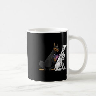 Dalmatien Doberman Hund Coola Tattoo Artist Gifts Kaffemugg