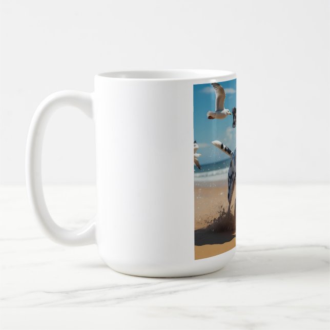 Dalmatien Elegant Coffee Mugg (Vänster)