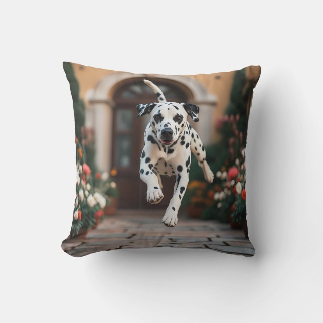 Dalmatien Elegant Dekorativ kudde (Framsida)
