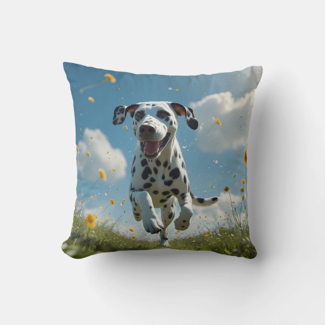 Dalmatien Elegant Dekorativ kudde (Framsida)