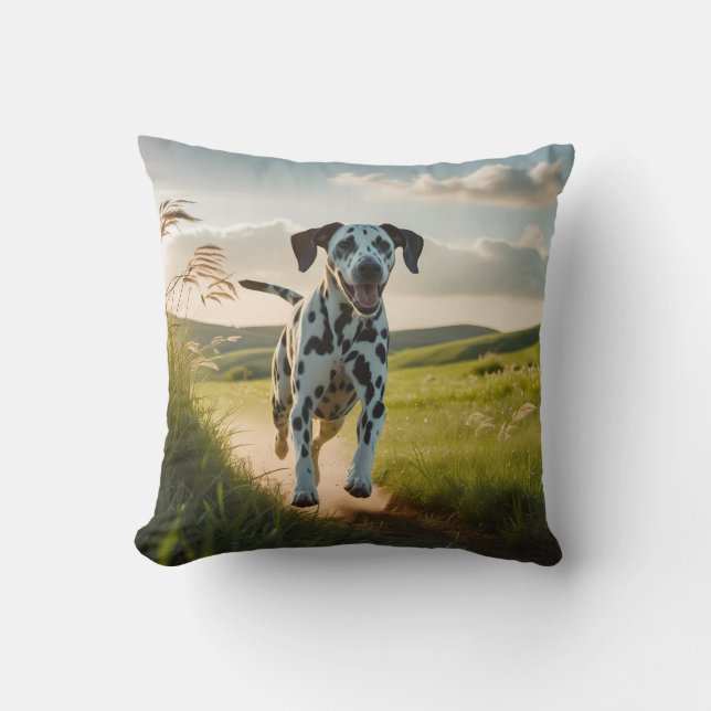Dalmatien Elegant Dekorativ kudde (Framsida)