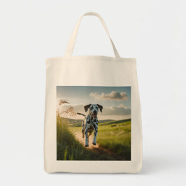 Dalmatien Elegant Livsmedel Tote Bag Tygkasse