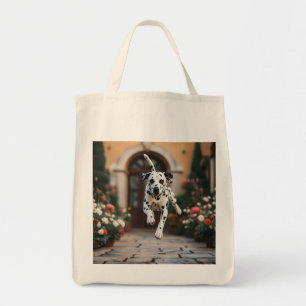 Dalmatien Elegant Livsmedel Tote Bag Tygkasse
