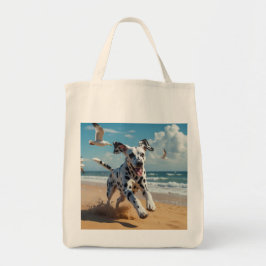 Dalmatien Elegant Livsmedel Tote Bag Tygkasse