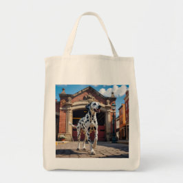 Dalmatien Elegant Livsmedel Tote Bag Tygkasse