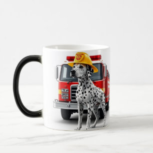 Dalmatien Fire Lastbil Duty Mugg 15 oz