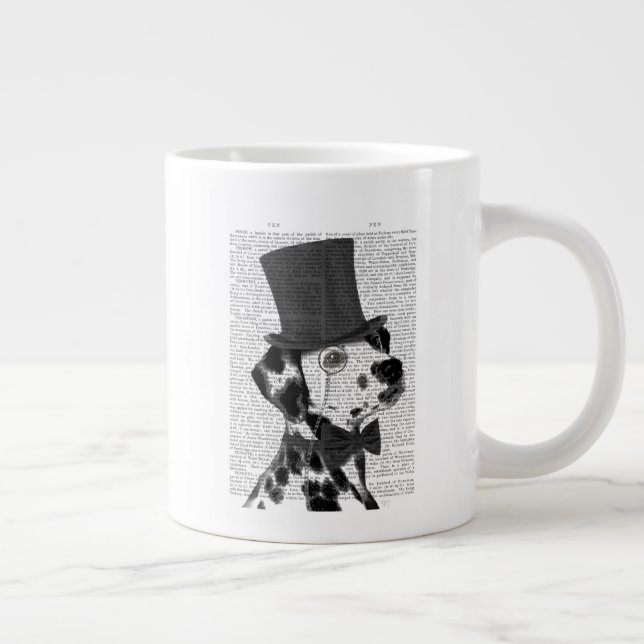 Dalmatien, Formal Hound och Hat Jumbo Mugg (Höger)