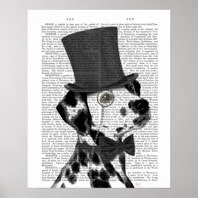 Dalmatien, Formal Hound och Hat Poster (Framsidan)