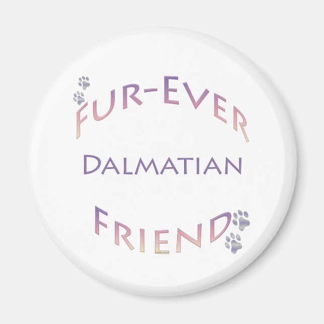 Dalmatien Furever Magnet (Framsidan)