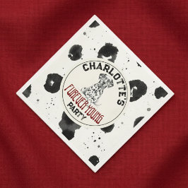 Dalmatien Furever Young 1st Birthday Pawty Pappersservett