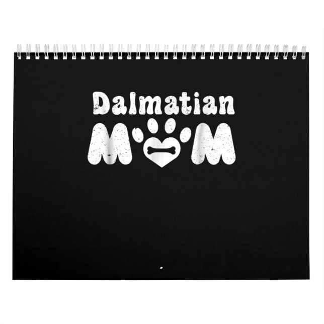 Dalmatien Gift| Dalmatien Mamma Kalender (Omslag)