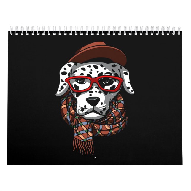 Dalmatien Gift| Dalmatiens Coola Kalender (Omslag)