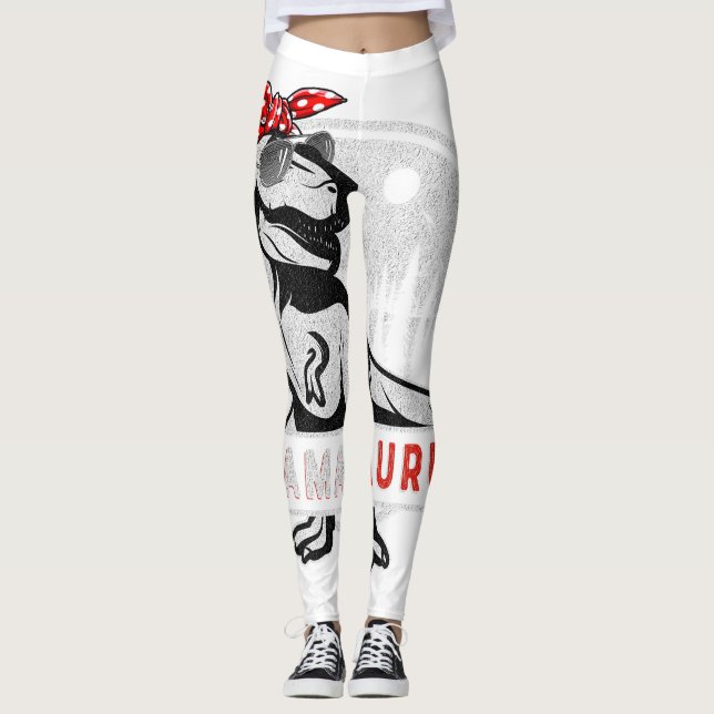 Dalmatien Hund Animal Halloween DIY Costume Funny  Leggings (Framsida)
