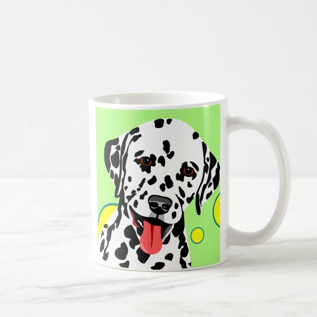 Dalmatien Hund aveln Kaffemugg (Höger)