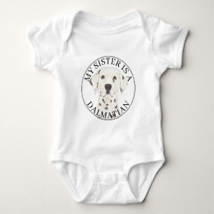 Dalmatien Hund Big Sister T Shirt