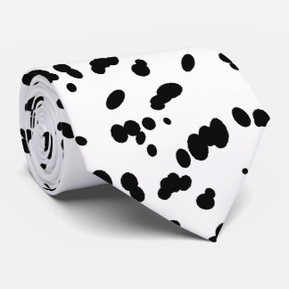 Dalmatien Hund Black and White Spots Mönster Slips