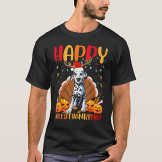 Dalmatien Hund Dalmatian Hellothanksmas T Shirt