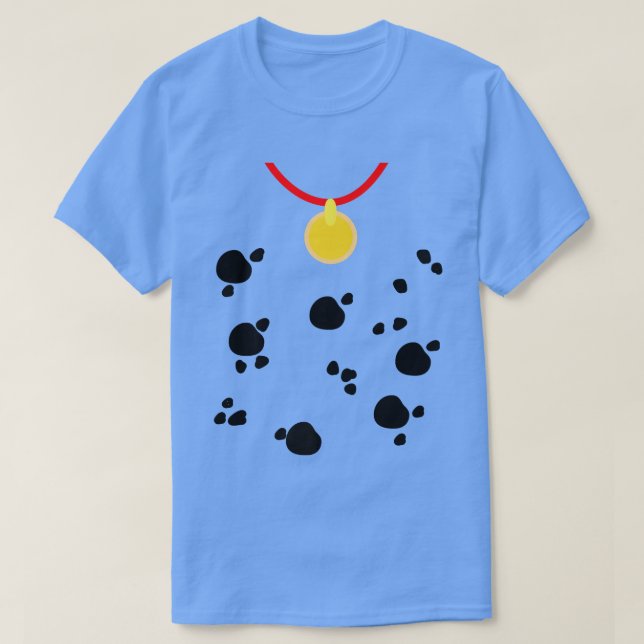 Dalmatien Hund Funny Halloween Costume Kids Småbar T Shirt (Design framsida)