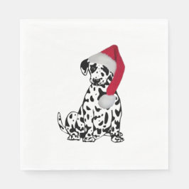 Dalmatien Hund jul Pappersservett