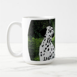 Dalmatien Hund Kärlek Kaffemugg