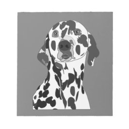 Dalmatien Hund Pet Anteckningsblock