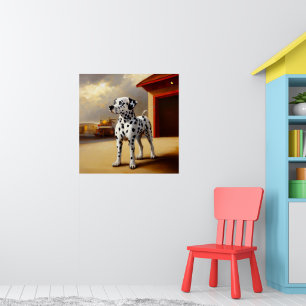 Dalmatien Hund Poster