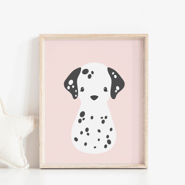 Dalmatien Hund Poster för Baby Nursery & Kids Room (Skapare uppladdad)