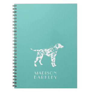 Dalmatien Hund Puppy Anteckningsbok