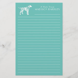 Dalmatien Hund Puppy Brevpapper