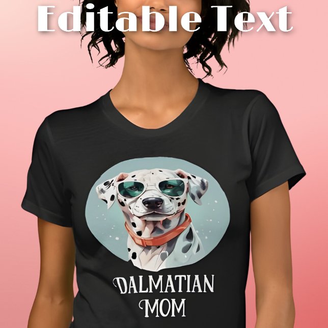 Dalmatien Hund Sunglasses T Shirt (Skapare uppladdad)