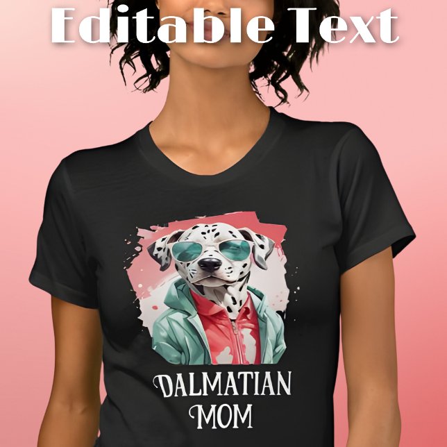 Dalmatien Hund Sunglasses T Shirt (Skapare uppladdad)