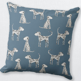 Dalmatien Hund Teal Grönt Kudde