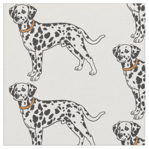 Dalmatien hund tyg