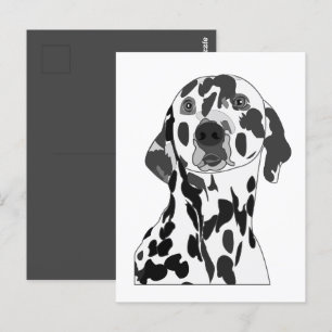 Dalmatien Hund Vykort