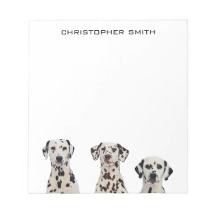 Dalmatien Hundar Anteckningsblock