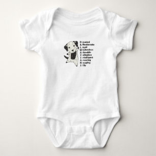 Dalmatien Hundar Karakteristika Cute Hund T Shirt