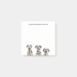 Dalmatien Hundar Post-it Block