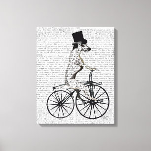 Dalmatien i Bicycle Canvastryck