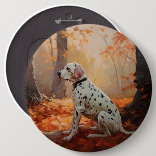 Dalmatien i Höst löv Fall Inspire Knapp