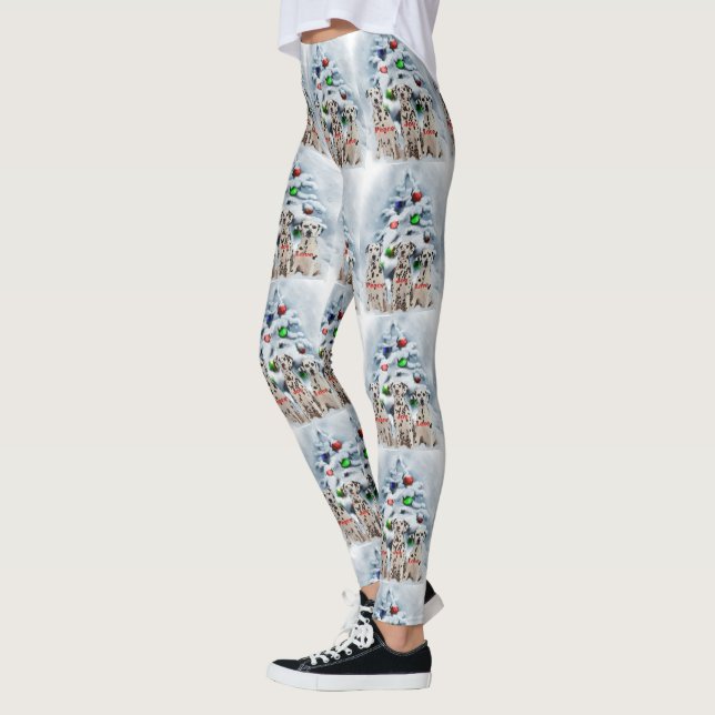 Dalmatien jul leggings (Vänster)
