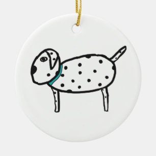 Dalmatien Julgransprydnad Keramik