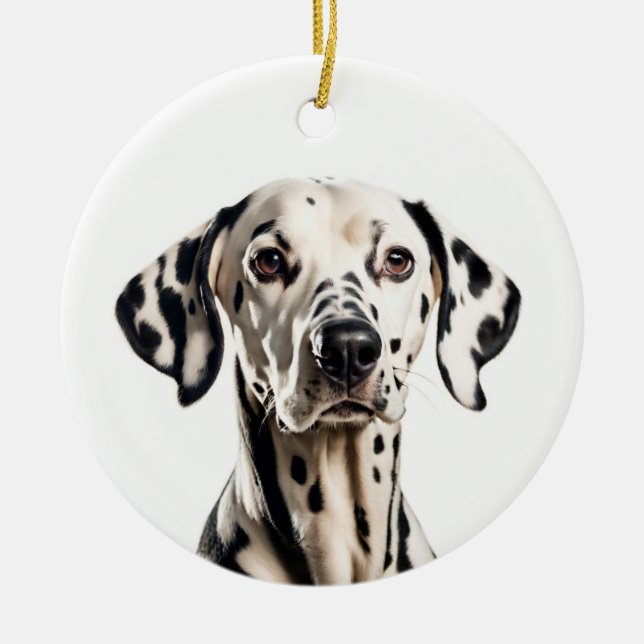 Dalmatien Julgransprydnad Keramik (Framsidan)
