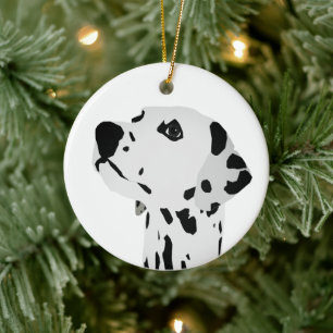 Dalmatien Kärlek Julgransprydnad Keramik
