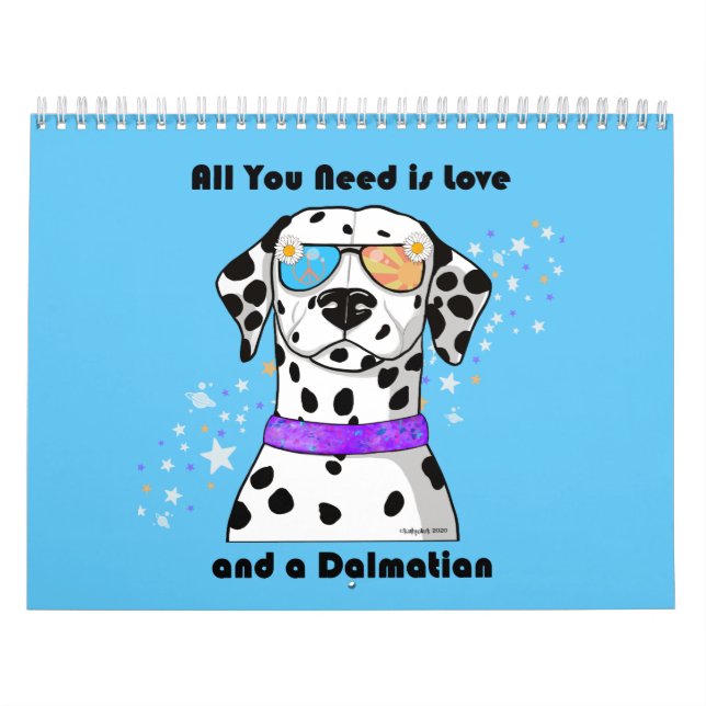 Dalmatien Kärlek Kalender (Omslag)