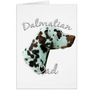 Dalmatien (lever) Pappa 2 Hälsningskort