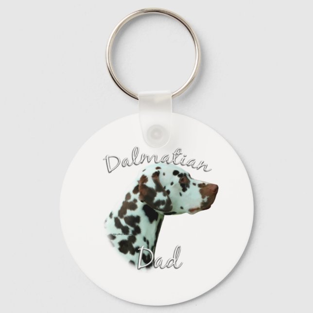 Dalmatien (lever) Pappa 2 Nyckelring (Framsida)