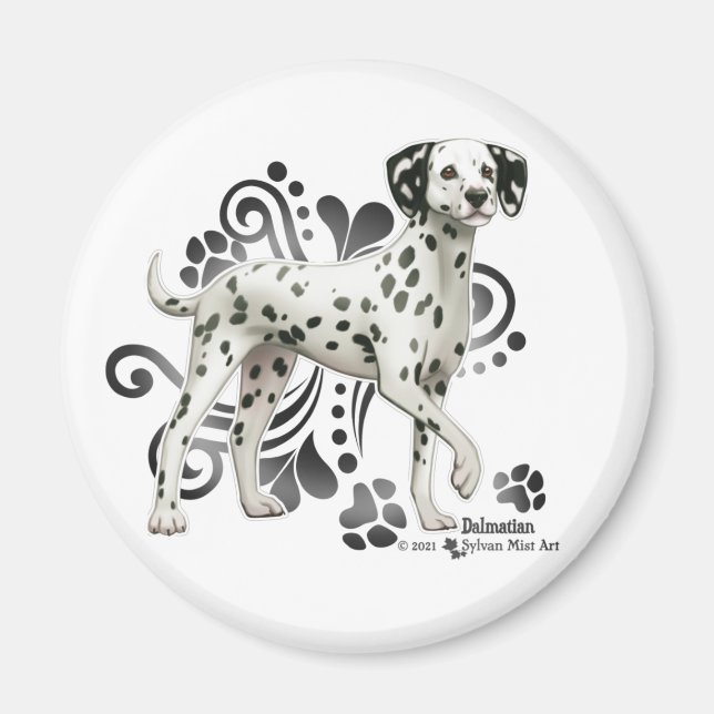 Dalmatien Magnet (Framsidan)