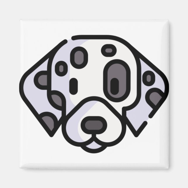 Dalmatien Magnet (Framsidan)
