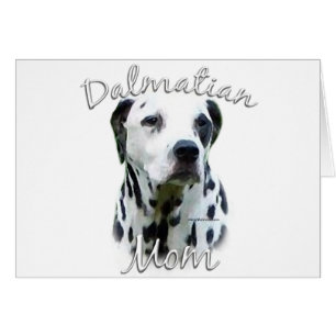 Dalmatien Mamma 2 Hälsningskort